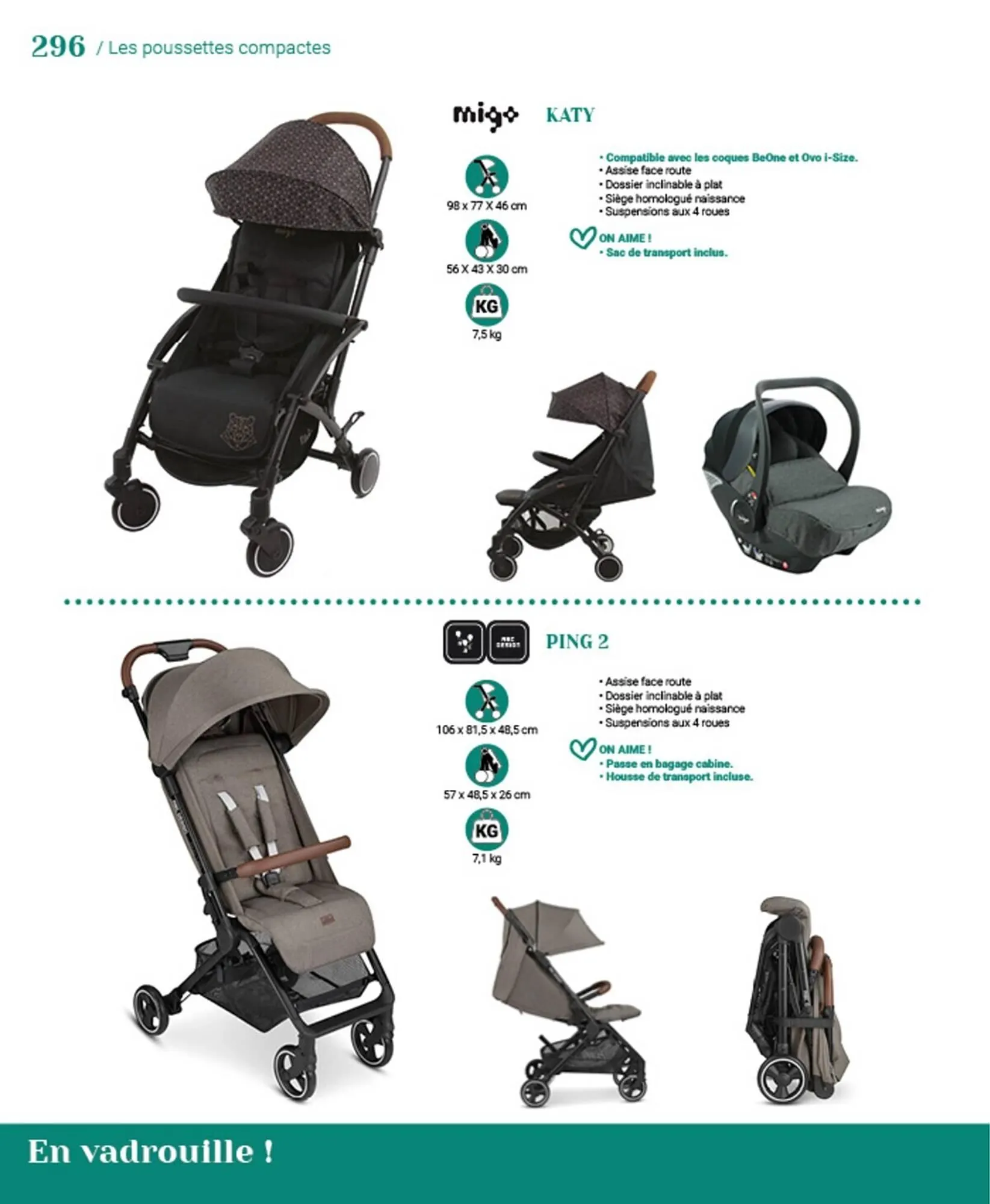 Catalogue autour de bébé du 31 mars au 31 janvier 2024 - Catalogue page 298