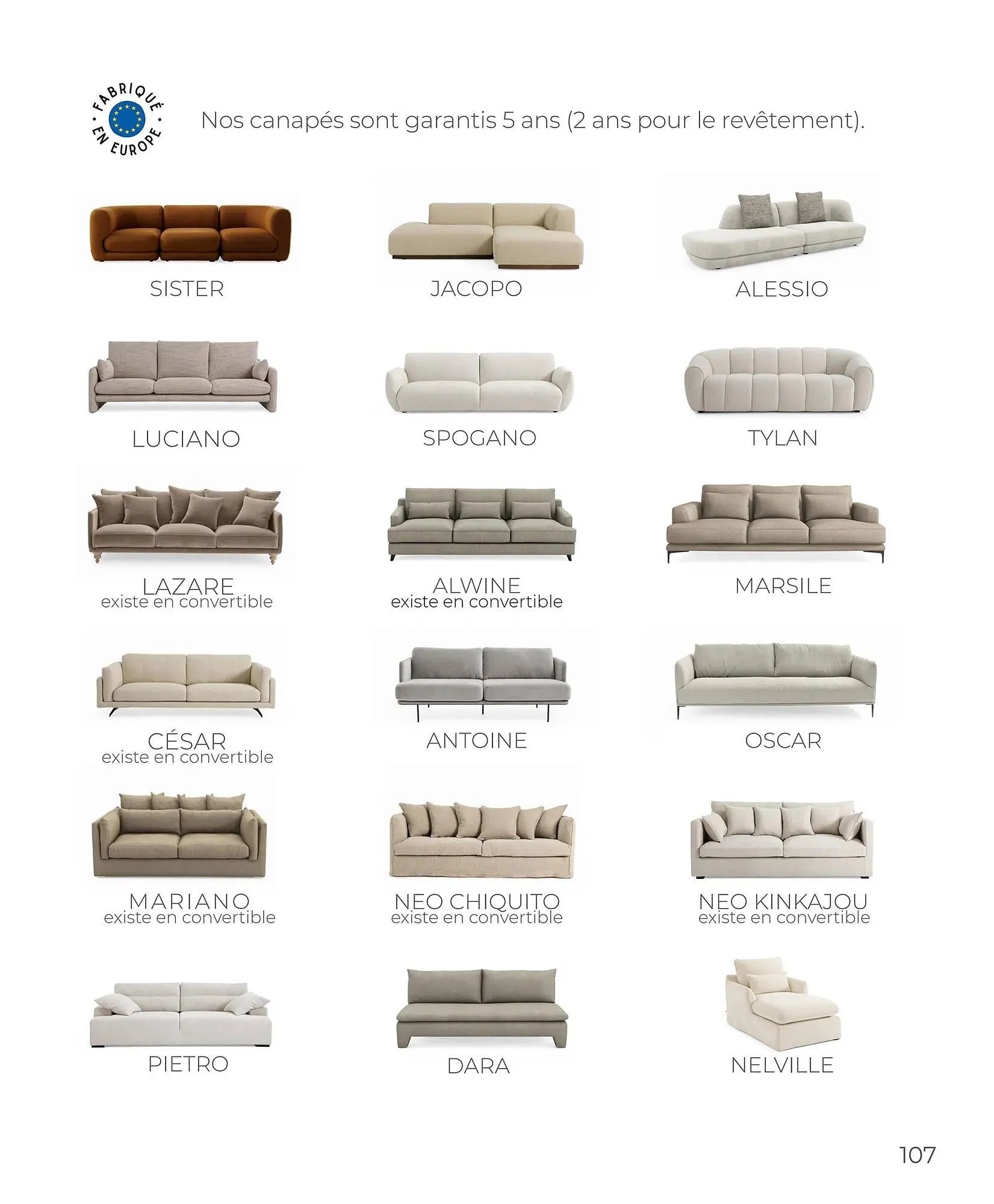 Catalogue La Redoute du 5 mars au 31 décembre 2024 - Catalogue page 107