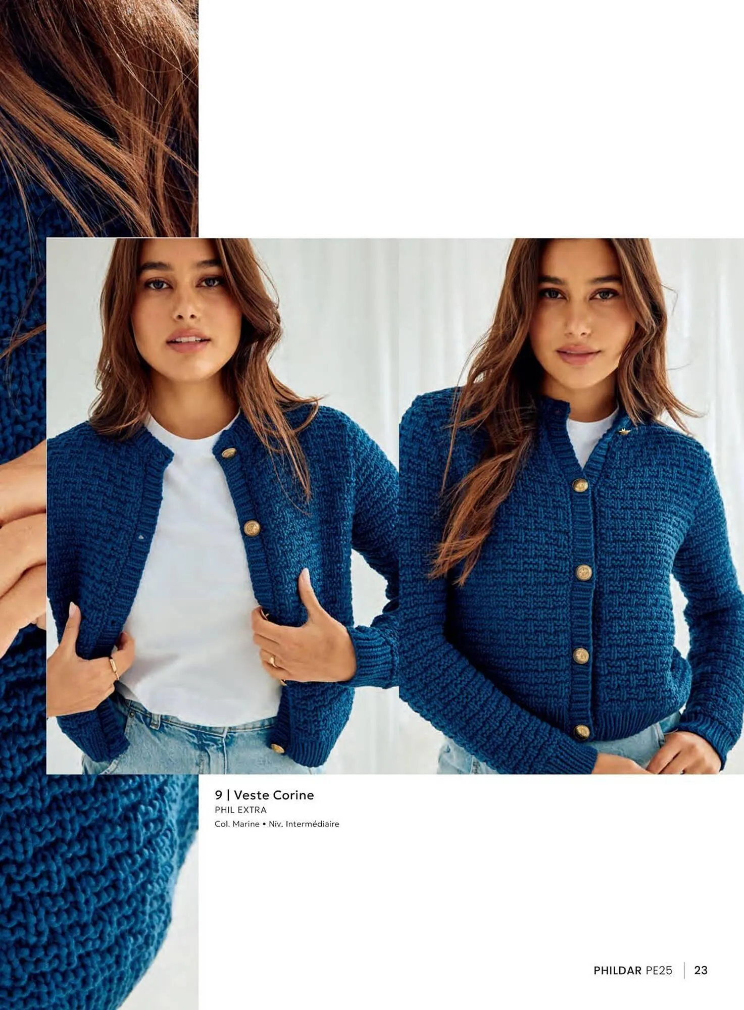 Catalogue Phildar du 27 mars au 31 août 2025 - Catalogue page 23