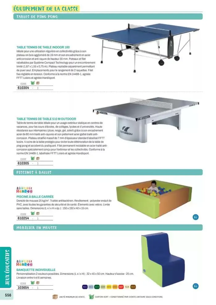 Nos Catalogues Thématiques du 1 janvier au 31 décembre 2025 - Catalogue page 558