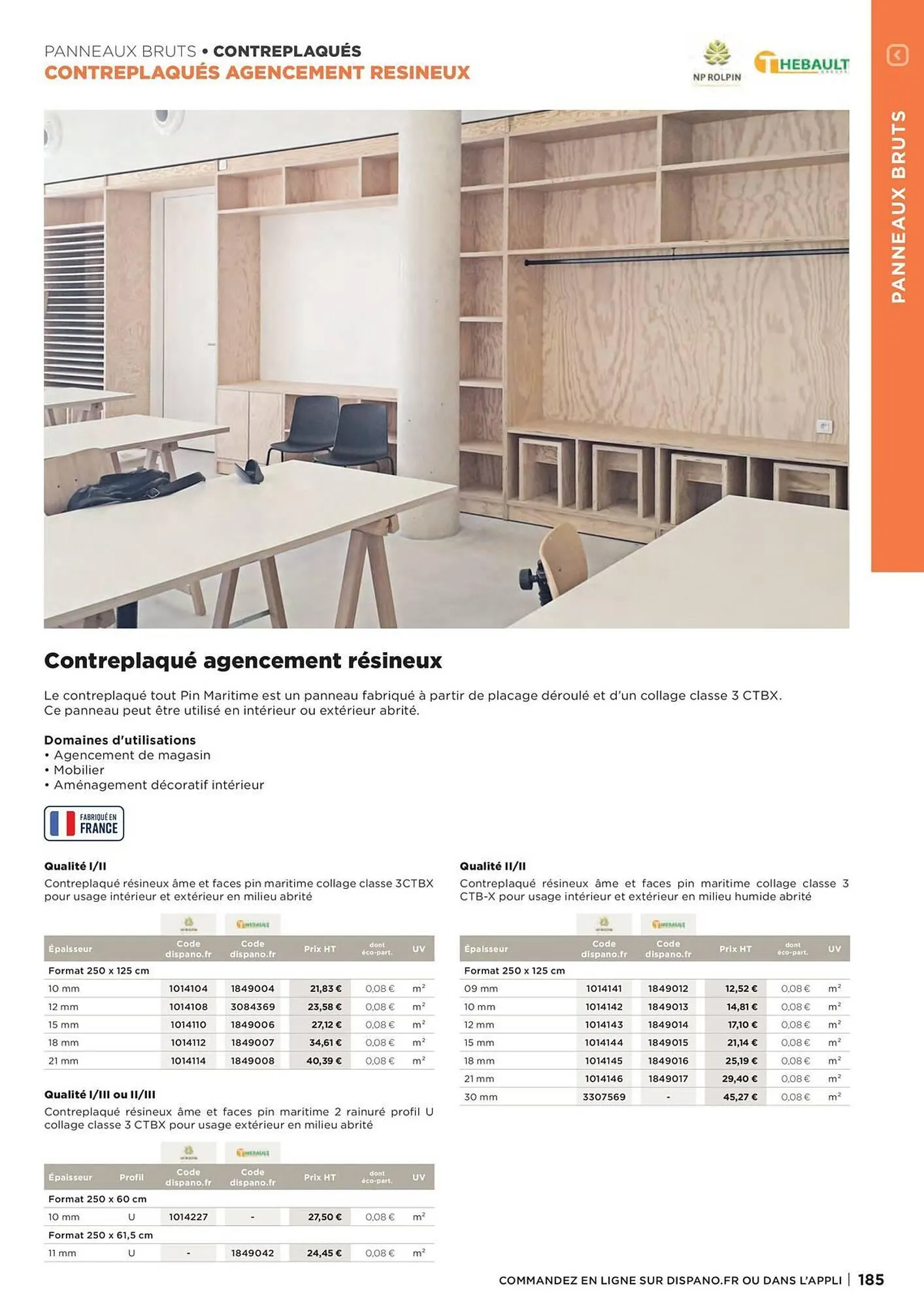 Catalogue Dispano du 8 avril au 31 décembre 2026 - Catalogue page 185