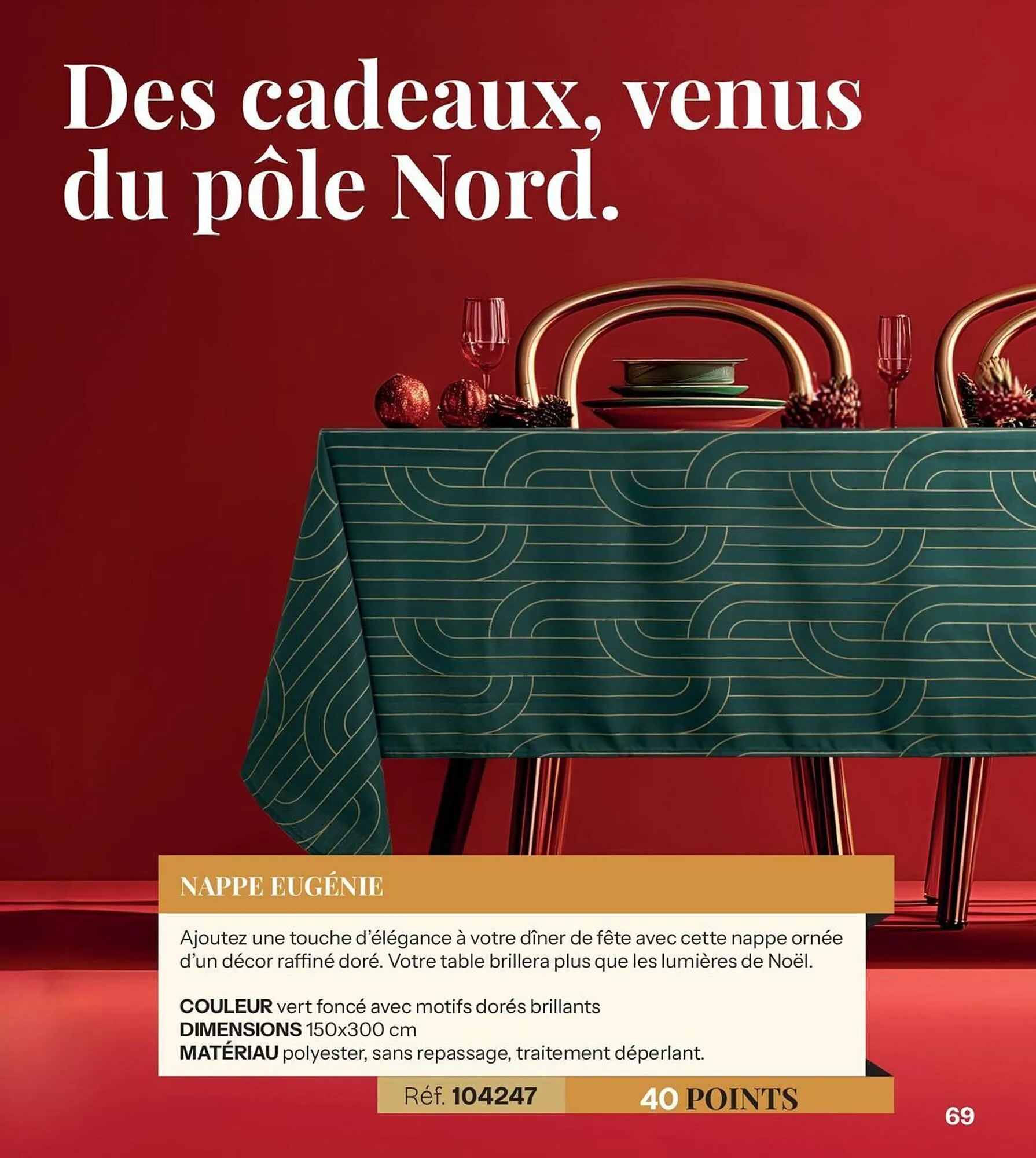 Catalogue Stanhome du 21 octobre au 28 décembre 2025 - Catalogue page 69