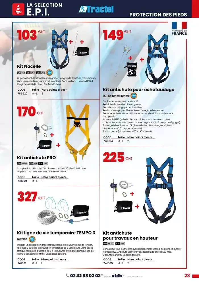 La Selection E.P.I PRINTEMPS - ÉTÉ du 25 avril au 31 août 2025 - Catalogue page 23