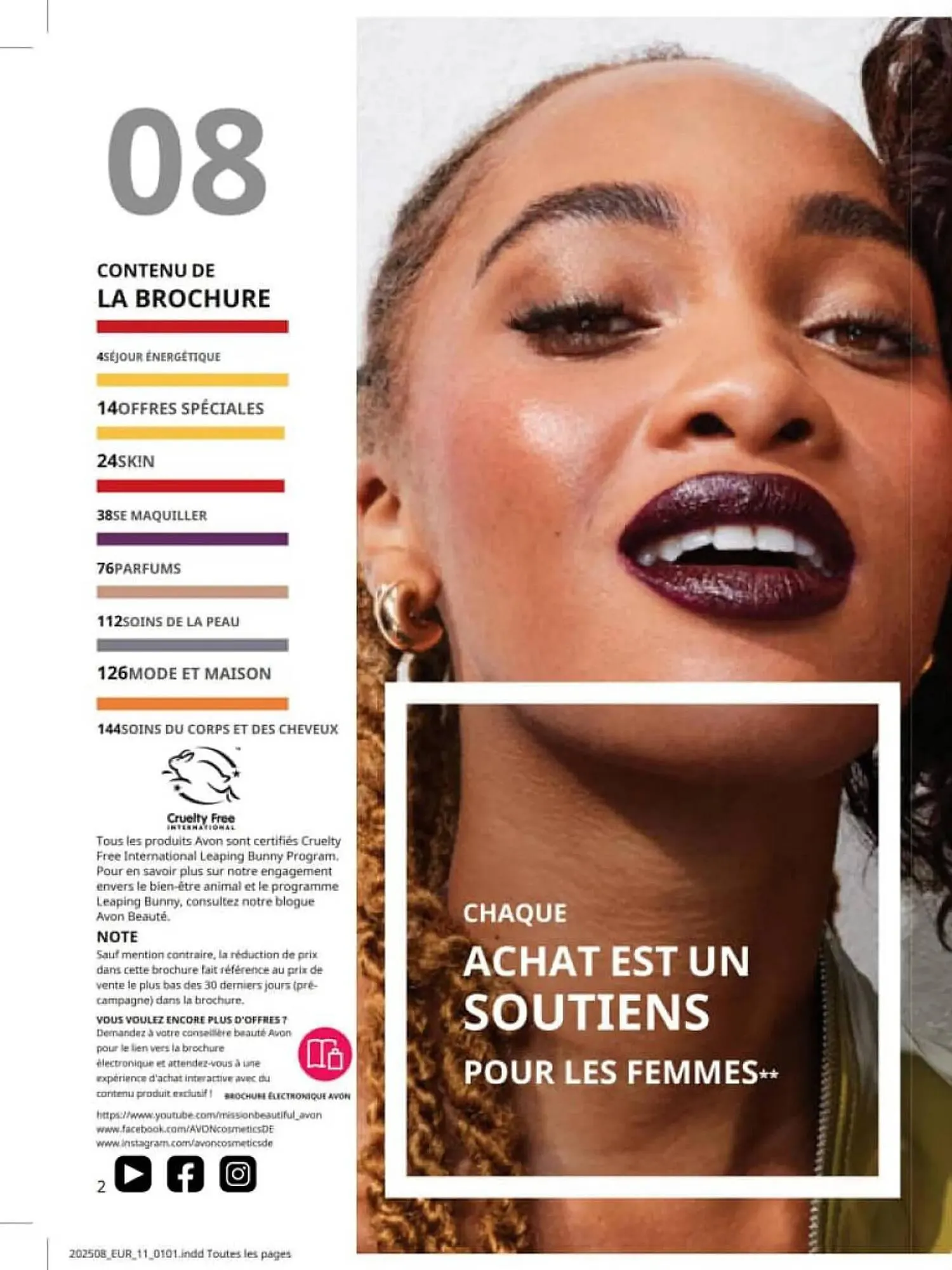 Catalogue AVON du 1 août au 31 août 2025 - Catalogue page 2