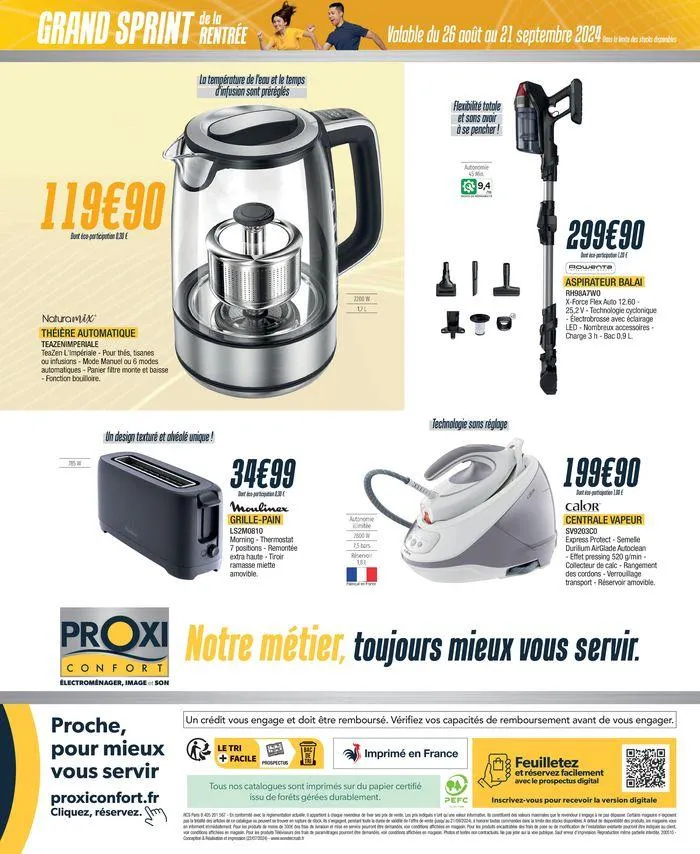 PROXICONFORT Tabloid Septembre 2024 BB du 26 août au 21 septembre 2024 - Catalogue page 8