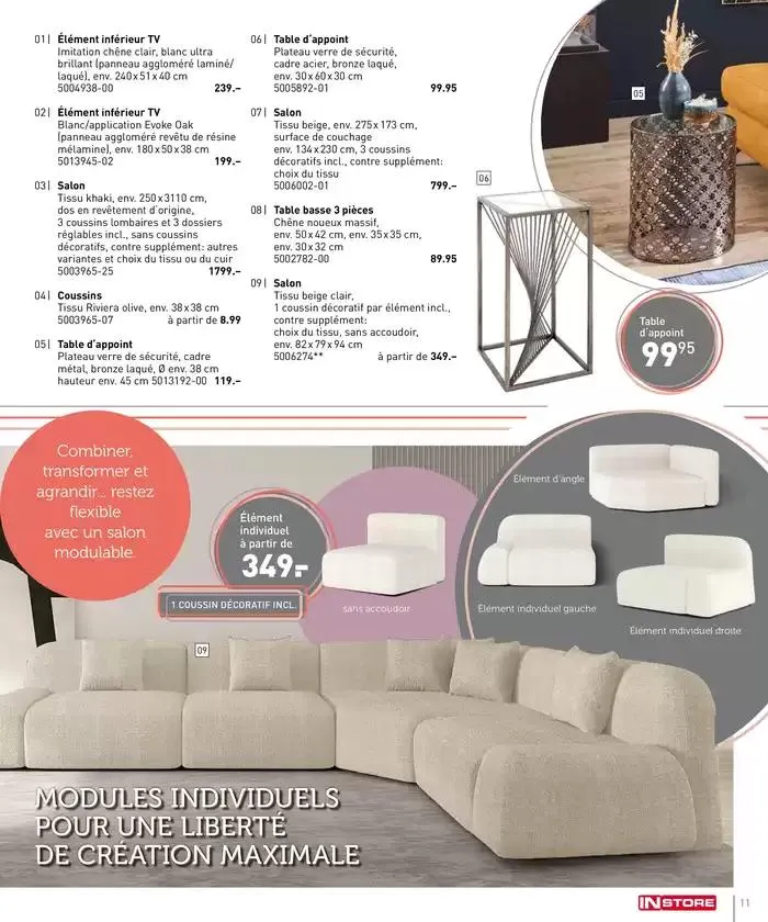 POUR UNE JOIE DE VIVRE ENSOLEILLÉE du 28 mars au 13 avril 2025 - Catalogue page 11