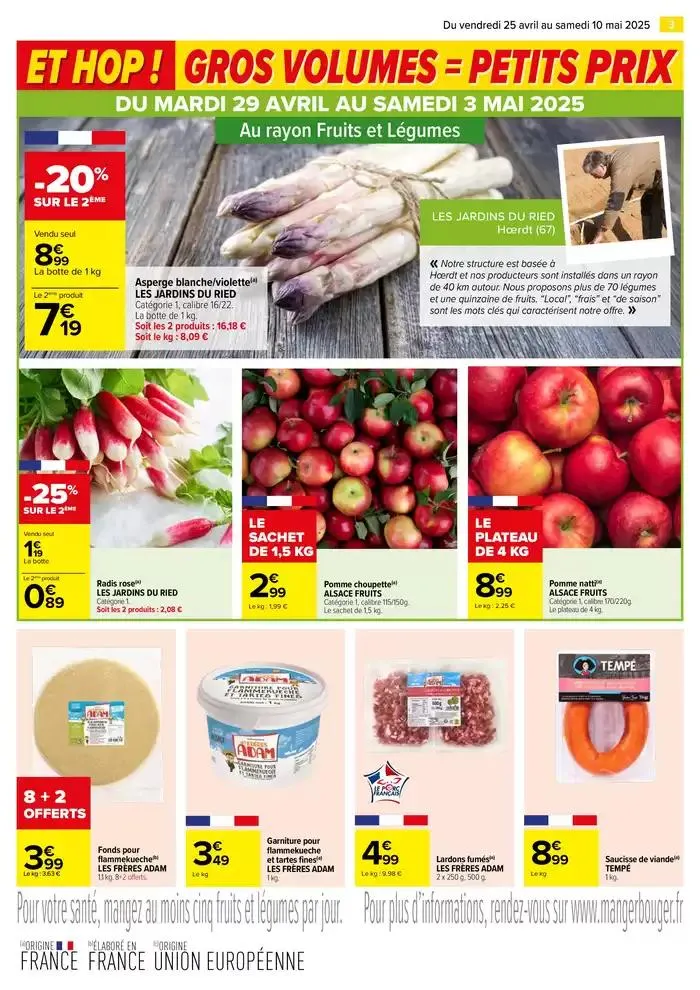 ET HOP ! GROS VOLUMES = PETITS PRIX du 25 avril au 10 mai 2025 - Catalogue page 3