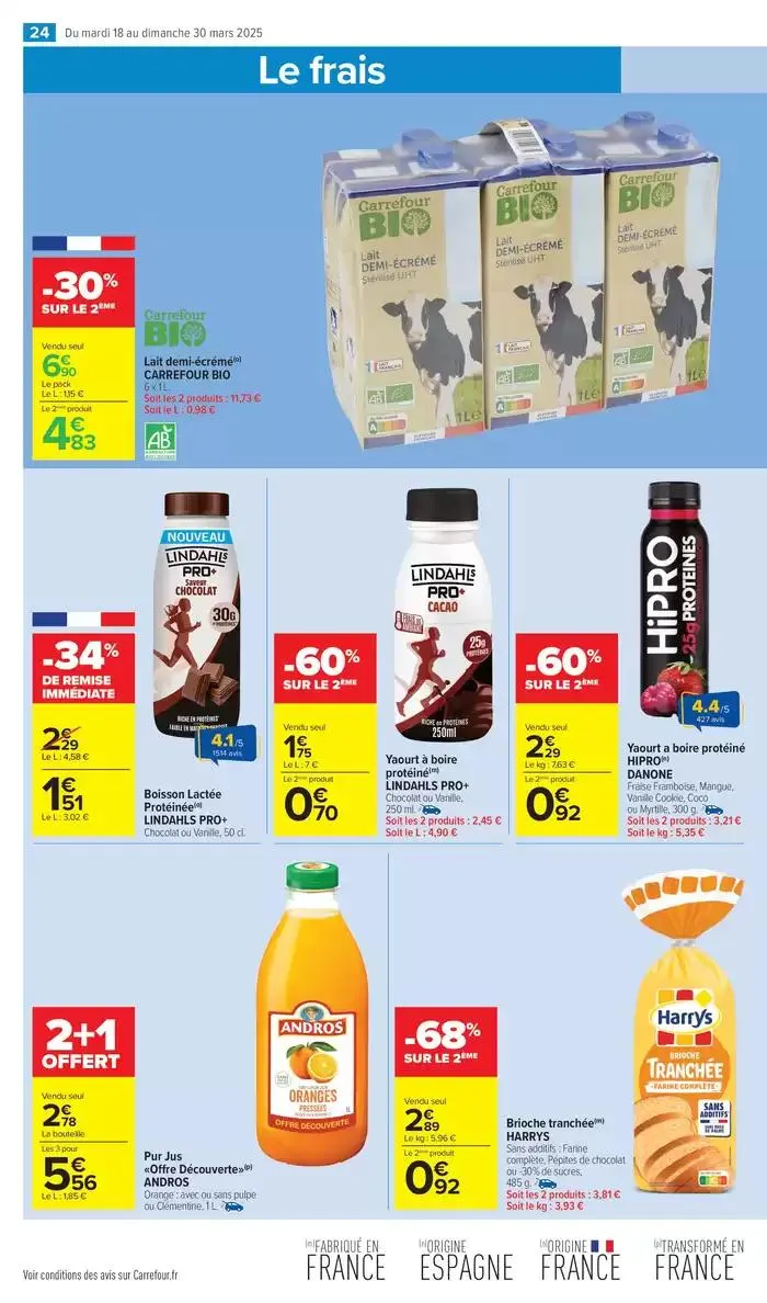 APÉRITIF DINATOIRE du 18 mars au 30 mars 2025 - Catalogue page 26