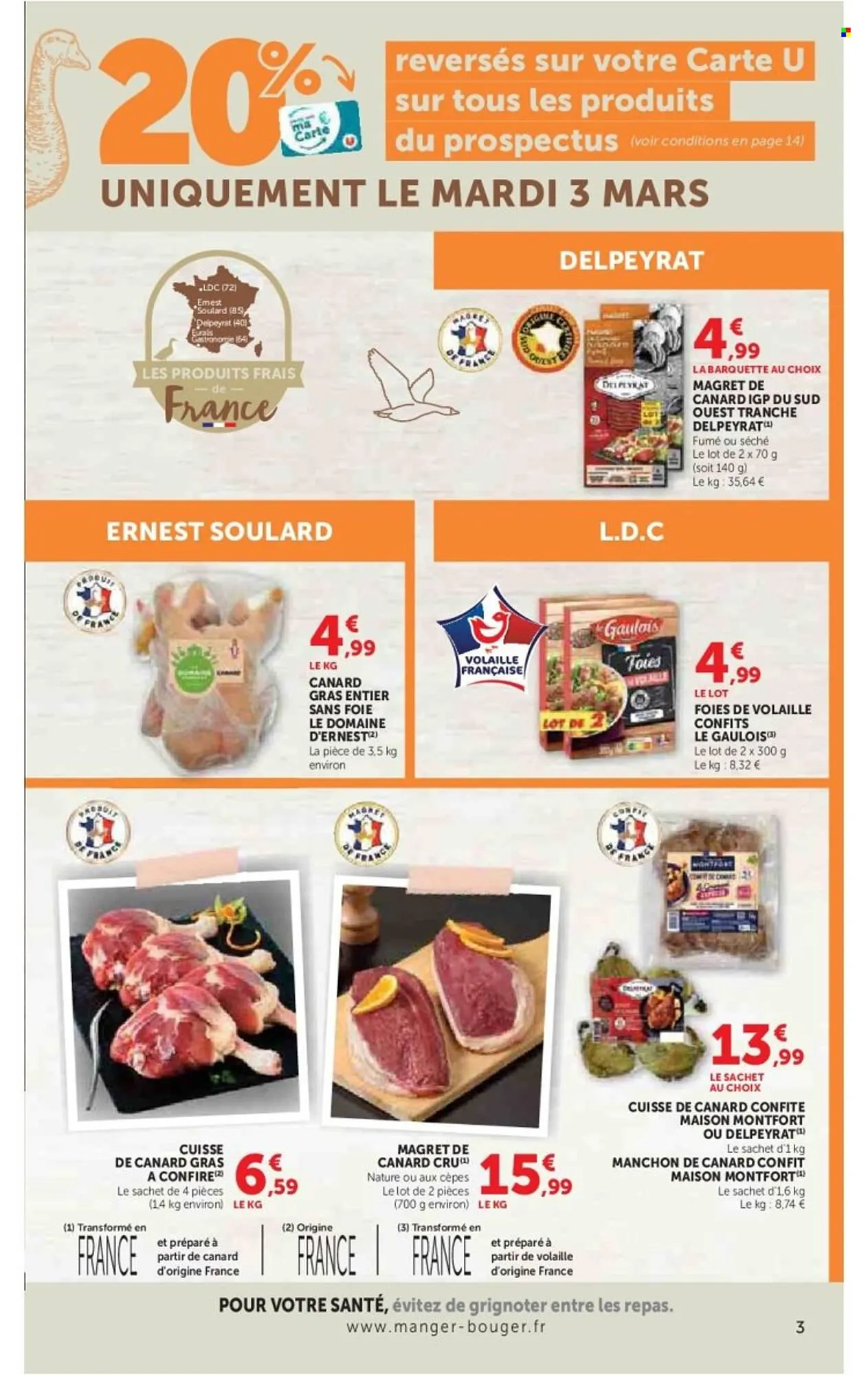 Catalogue Hyper U du 24 février au 8 mars 2026 - Catalogue page 3