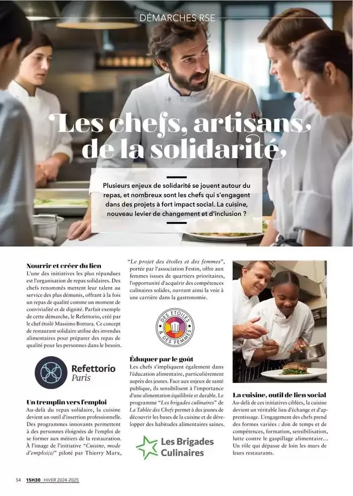 Metro Magazine 15h30 N°12 du 16 décembre au 30 avril 2025 - Catalogue page 49