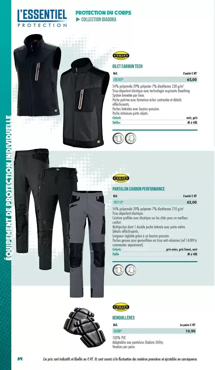 Essentiel Protection 2025 tarifé du 3 mars au 31 décembre 2025 - Catalogue page 86