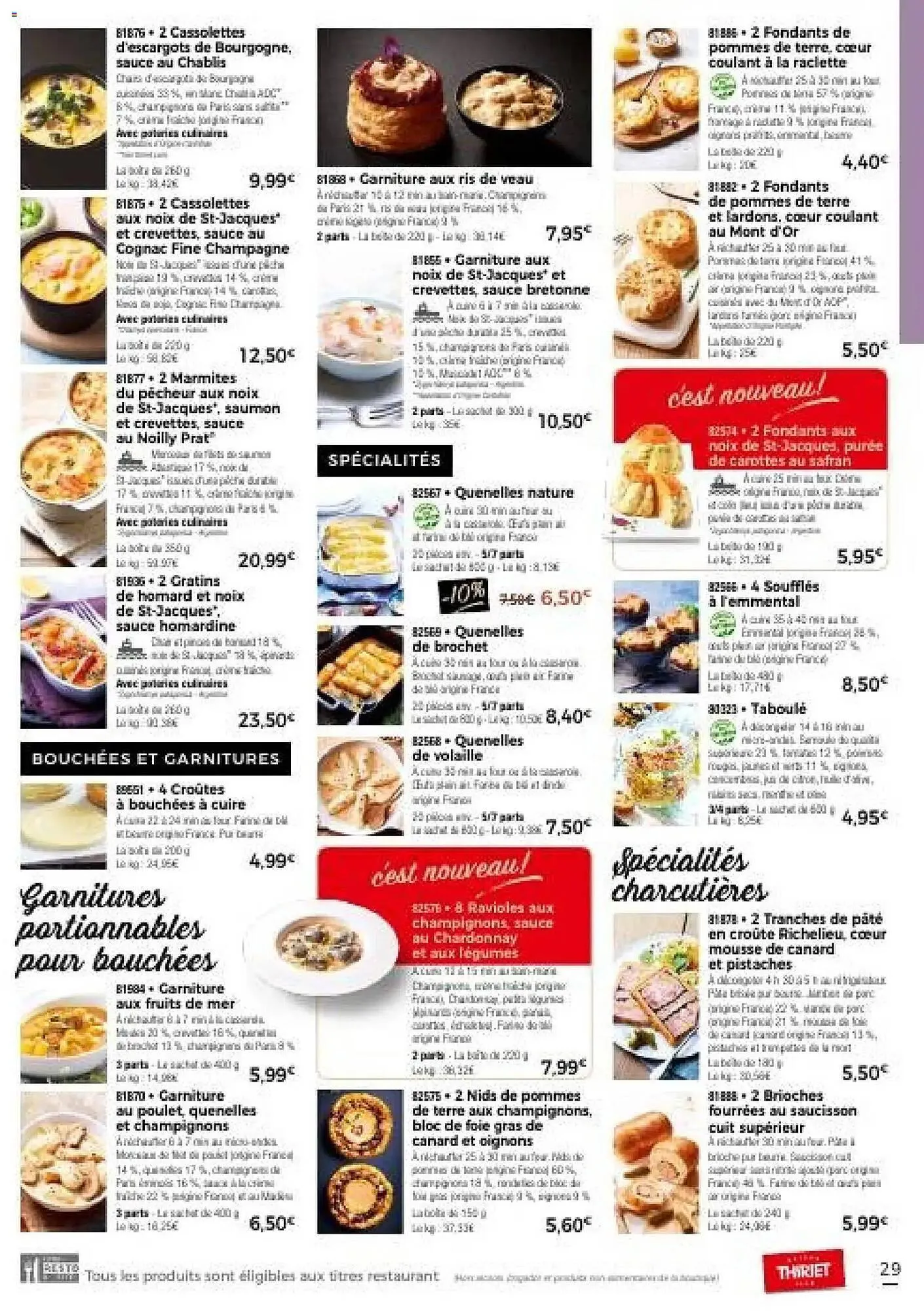Catalogue Thiriet du 28 octobre au 24 novembre 2025 - Catalogue page 29