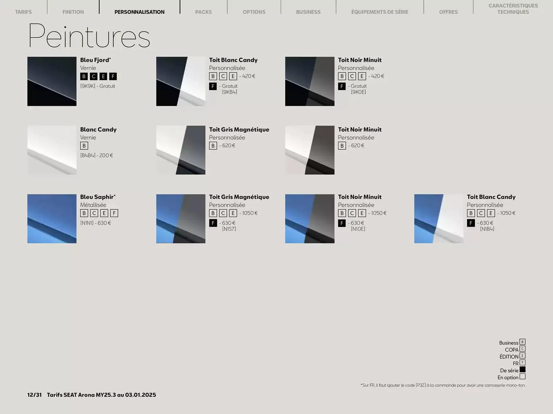Catalogue SEAT du 17 janvier au 17 janvier 2026 - Catalogue page 12