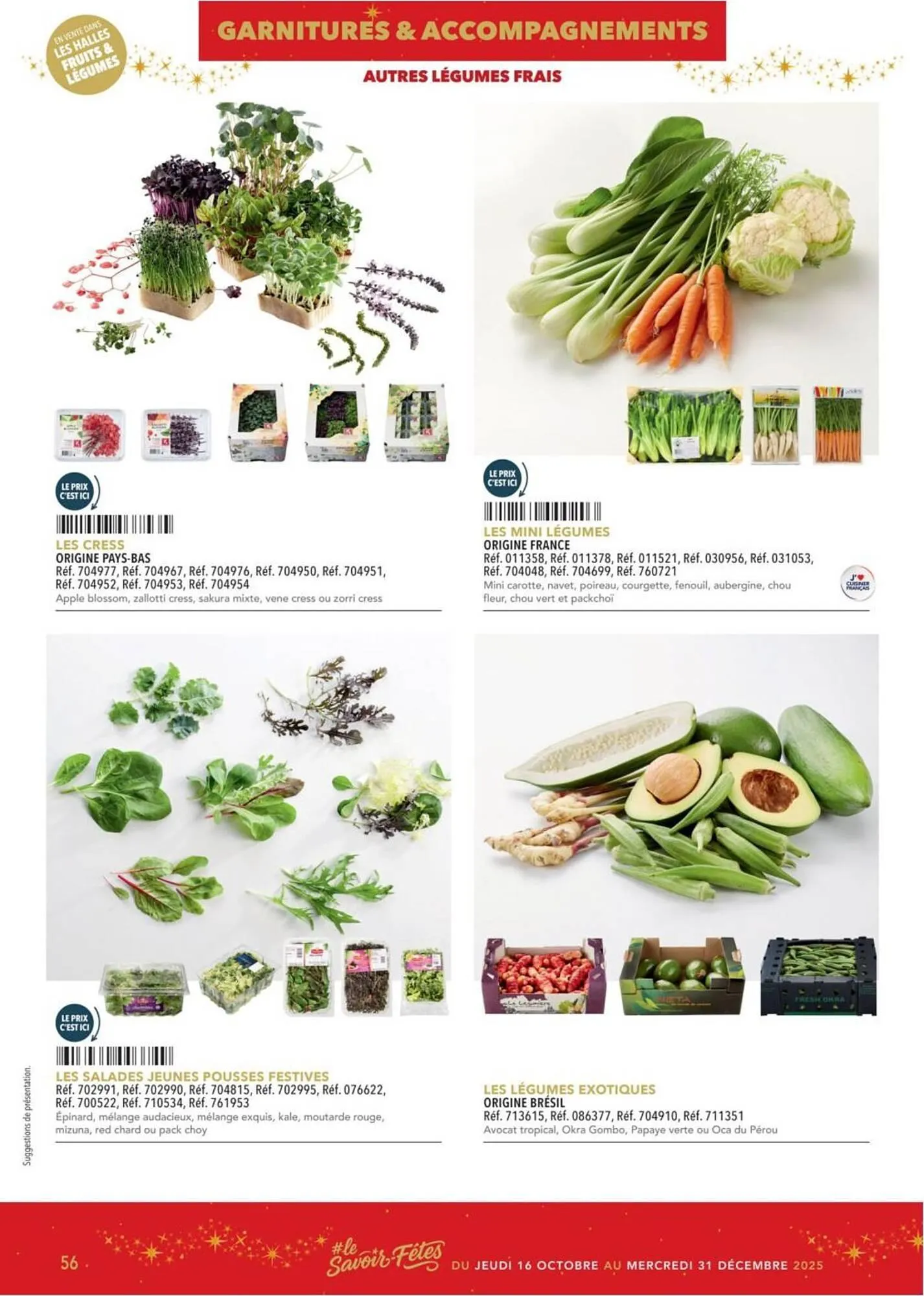 Catalogue METRO du 16 octobre au 31 décembre 2025 - Catalogue page 56