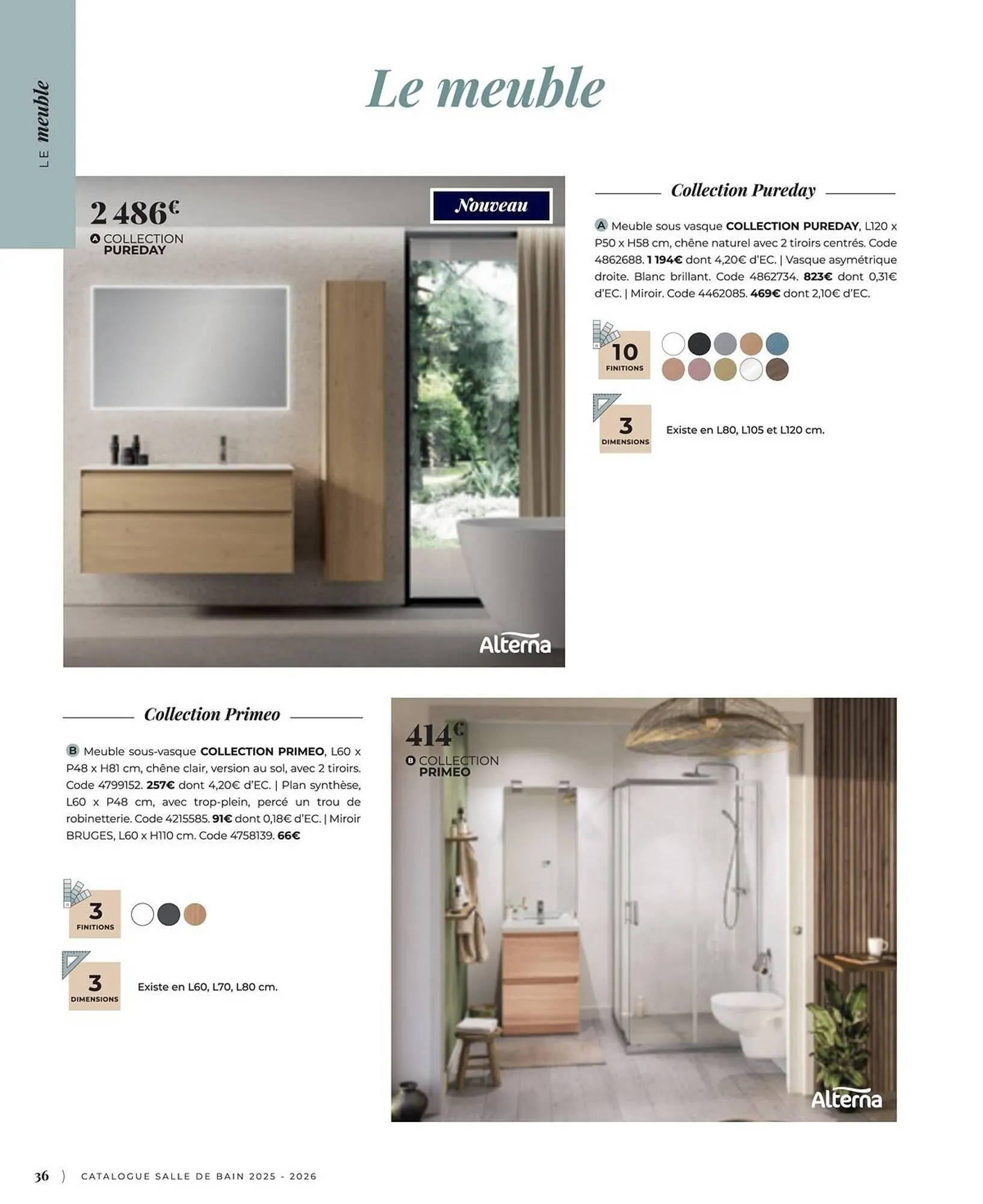 Catalogue Cedeo du 3 juin au 31 décembre 2025 - Catalogue page 36