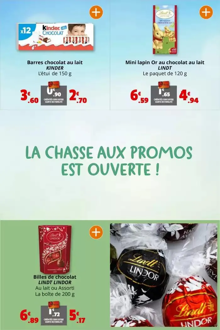 LA CHASSE AUX PROMOS EST OUVERTE ! du 9 avril au 21 avril 2025 - Catalogue page 17