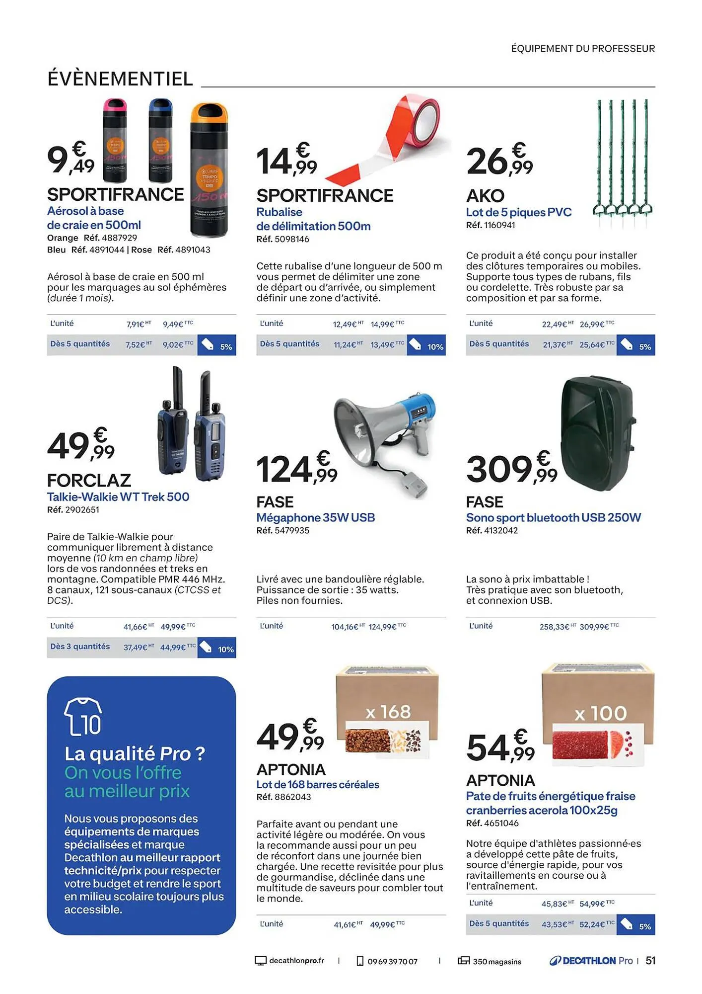 Catalogue Decathlon du 23 septembre au 31 décembre 2026 - Catalogue page 51