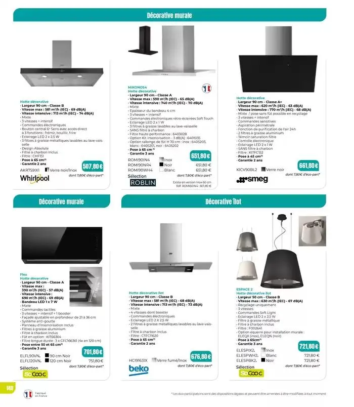 Consultez le menu avant de vous mettre en cuisine. du 7 janvier au 31 décembre 2025 - Catalogue page 140