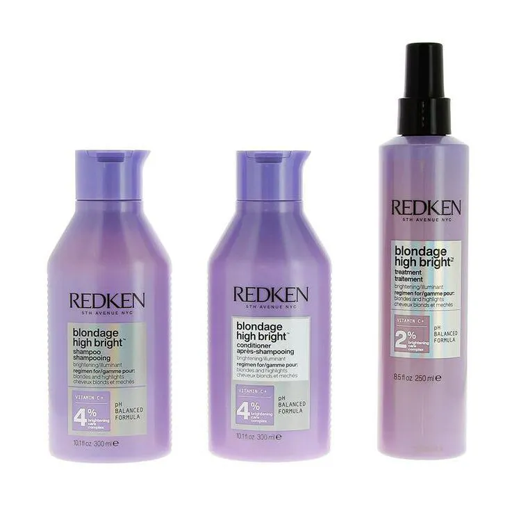 Rituel illuminant pour cheveux blonds Blondage High Bright