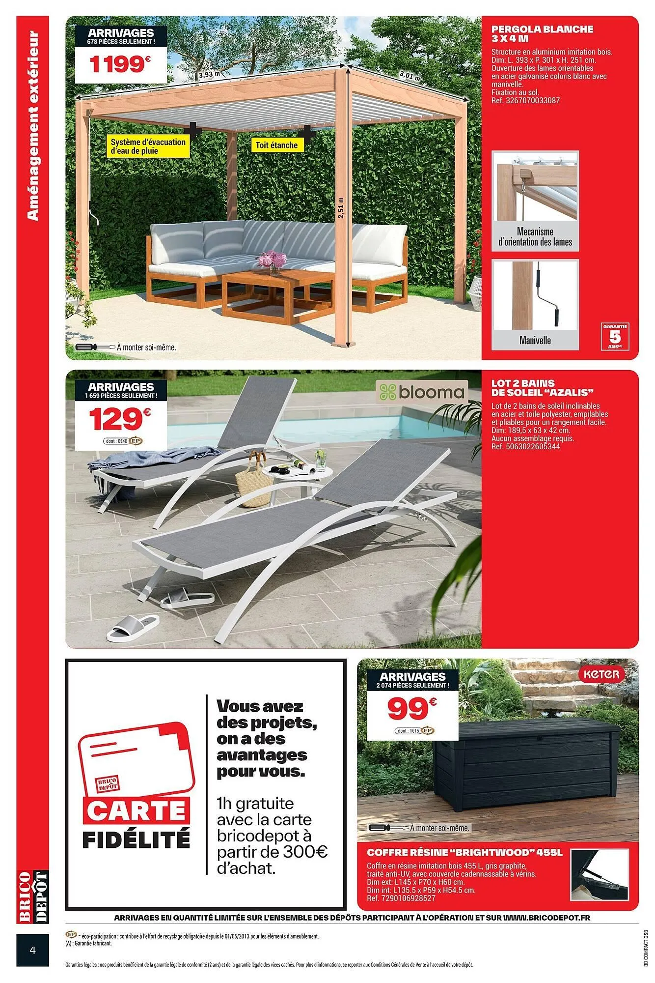 Catalogue Brico Dépôt du 29 avril au 12 mai 2026 - Catalogue page 4