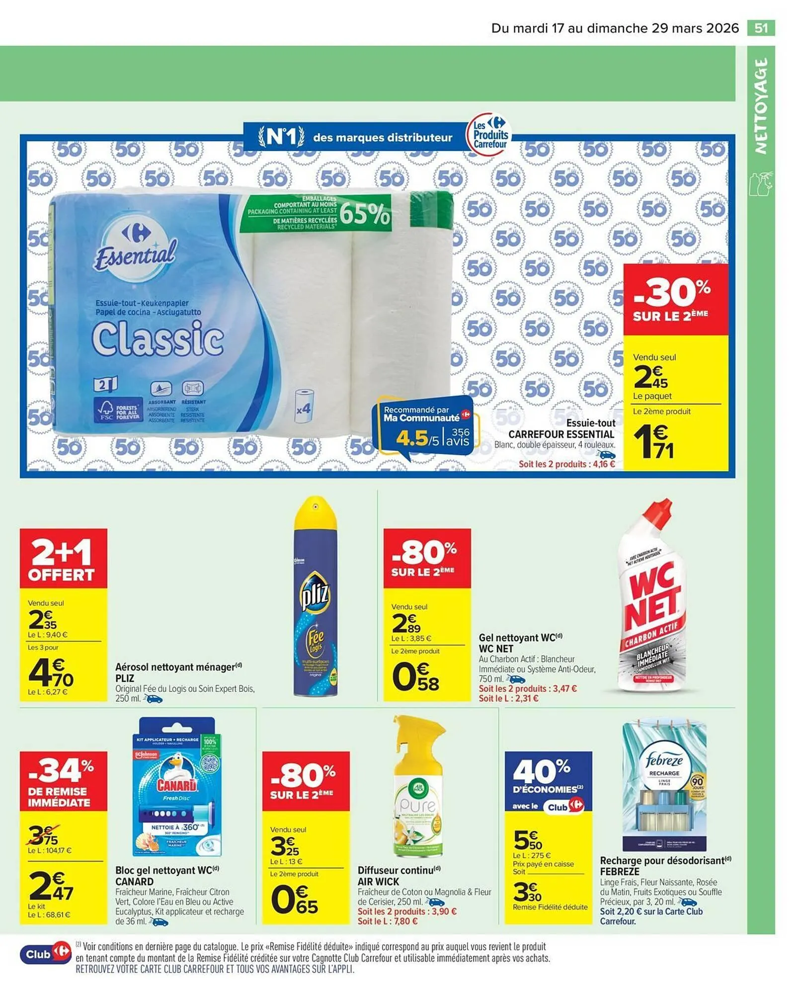 Catalogue Carrefour Market du 17 mars au 29 mars 2026 - Catalogue page 53