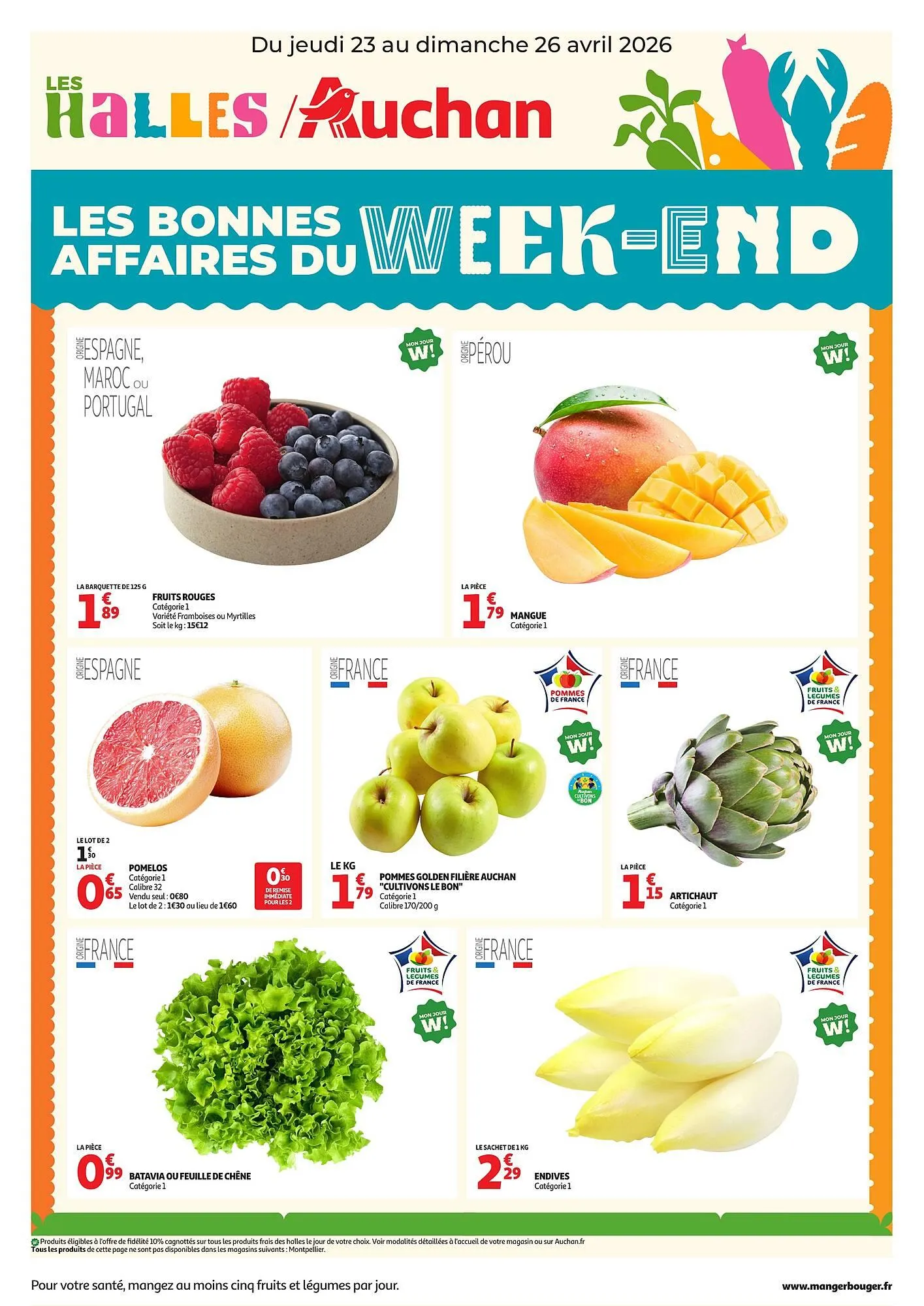 Catalogue Auchan du 23 avril au 26 avril 2026 - Catalogue page 1