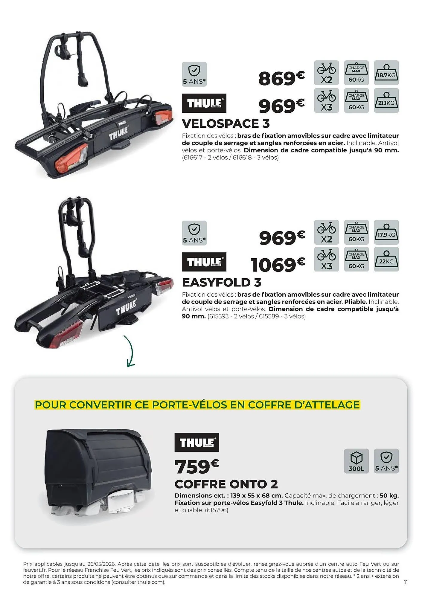 Catalogue Feu Vert du 13 avril au 31 décembre 2026 - Catalogue page 11