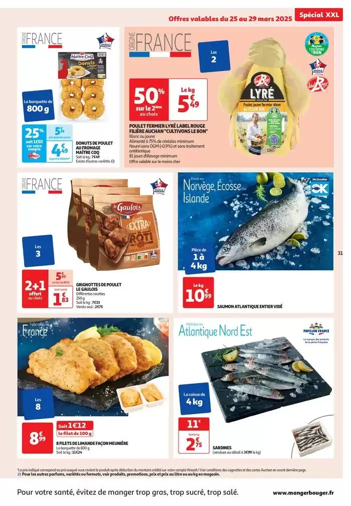 Les 25 jours Waaoh, spécial XXL du 25 mars au 6 avril 2025 - Catalogue page 31