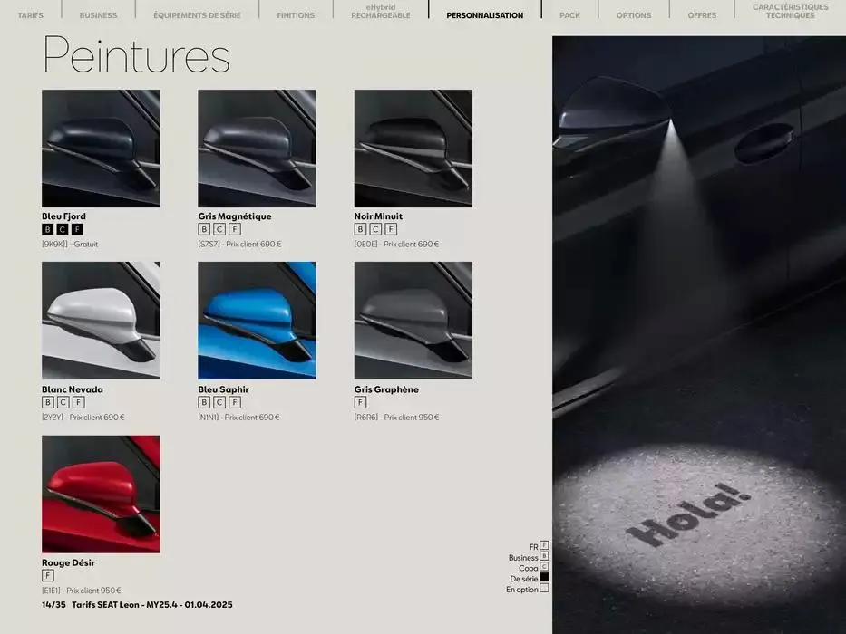 SEAT Leon 5 portes du 2 avril au 2 avril 2026 - Catalogue page 14