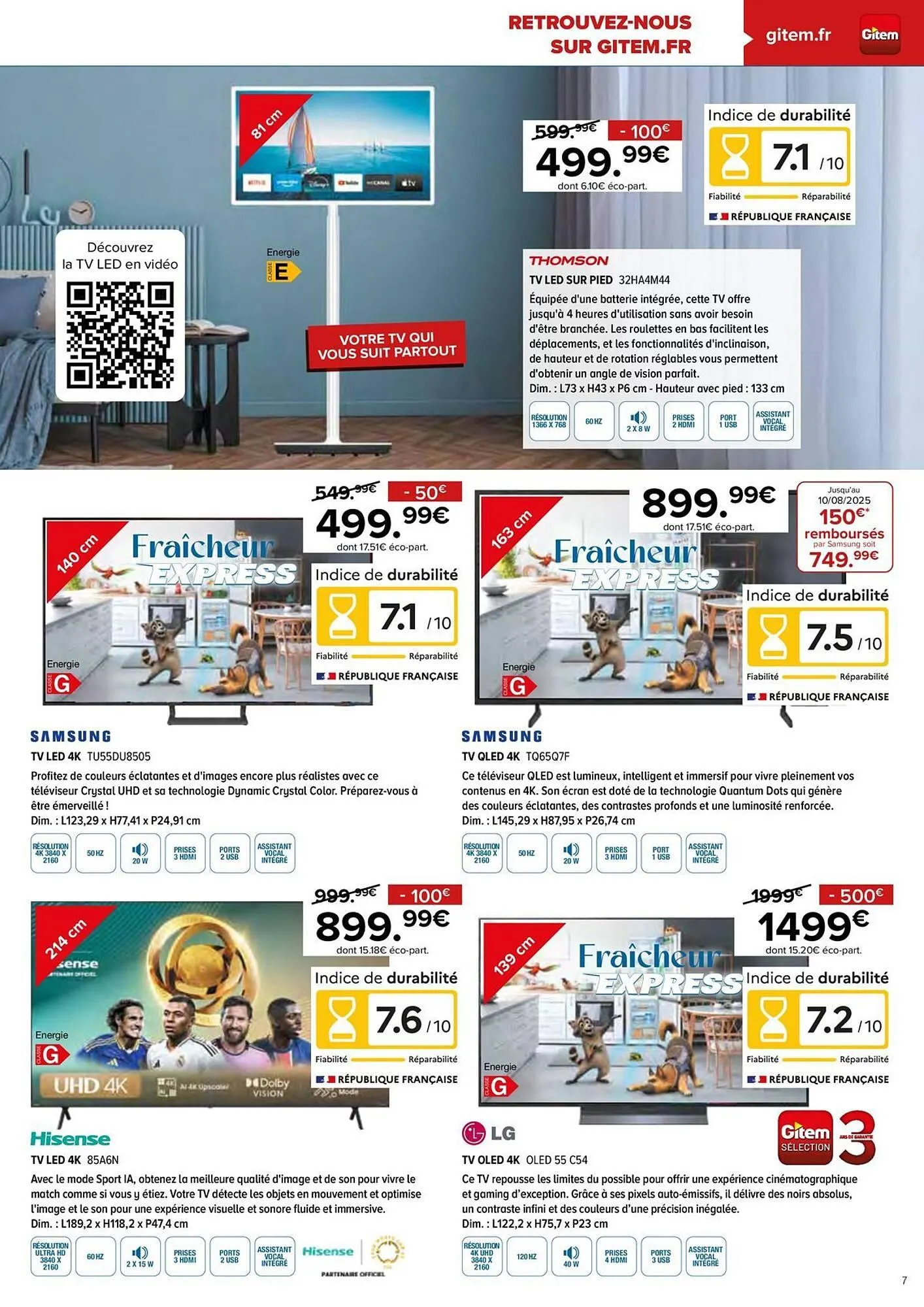 Catalogue Gitem du 25 juin au 9 août 2025 - Catalogue page 7