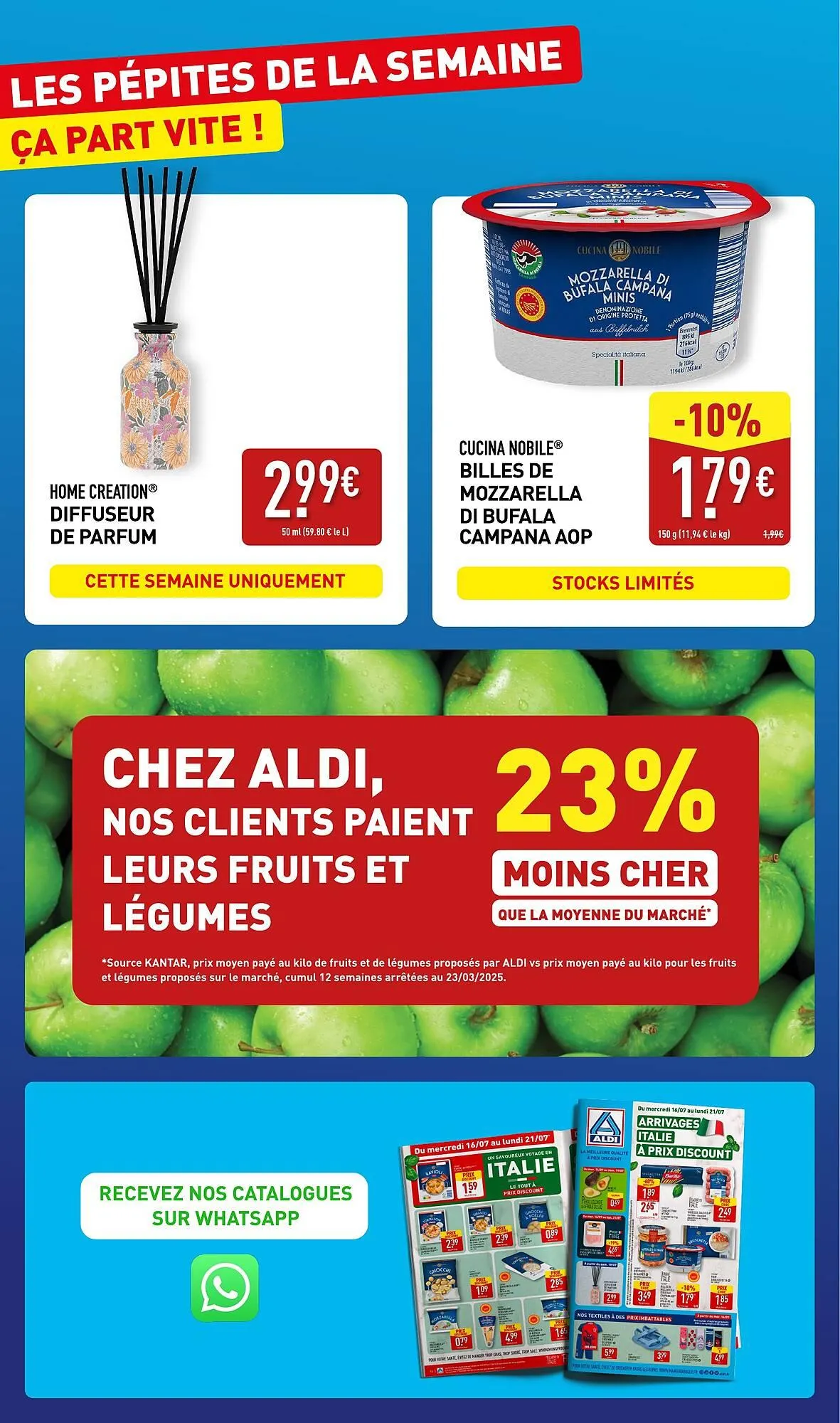 Catalogue ALDI du 16 juillet au 21 juillet 2025 - Catalogue page 2