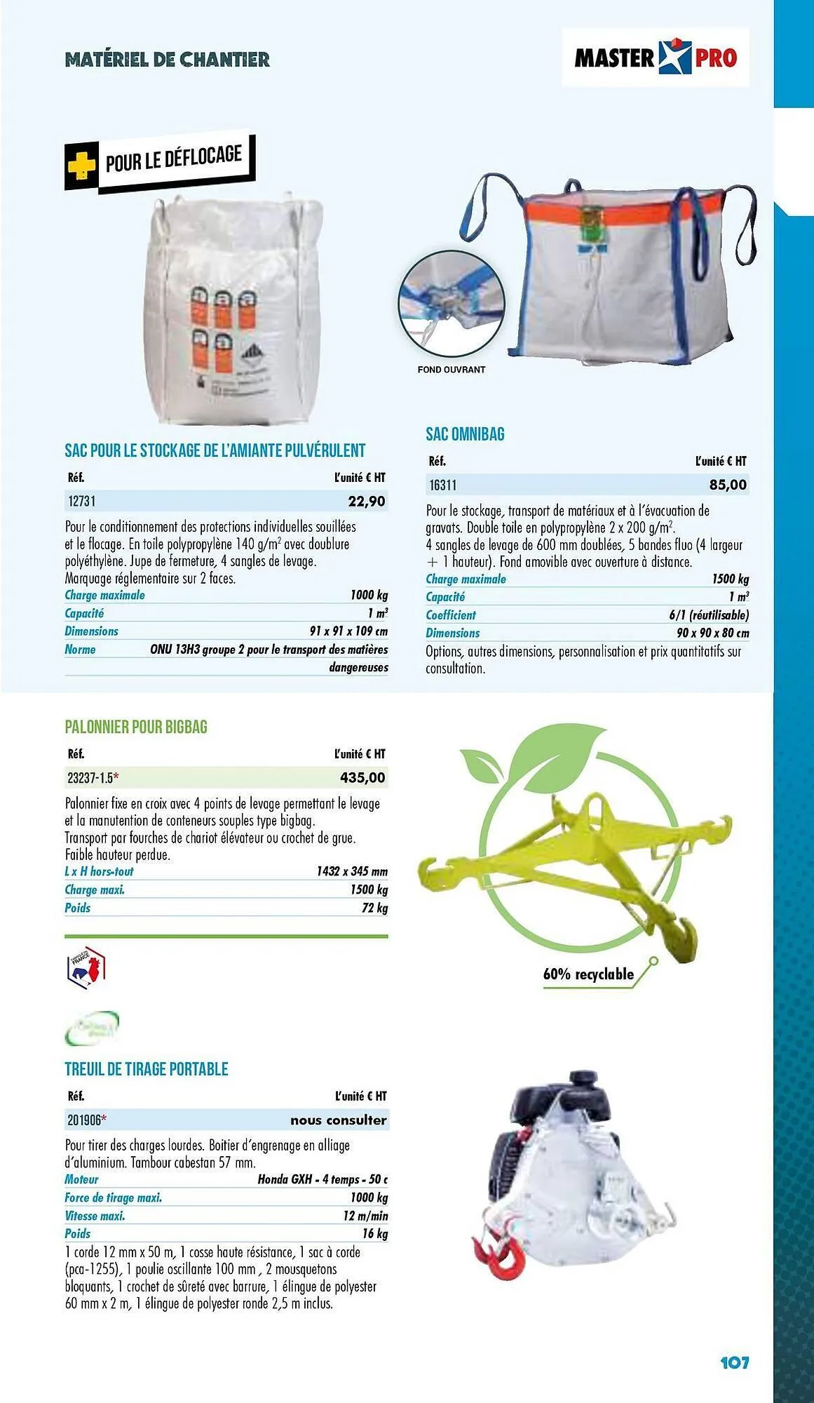 Catalogue Master Pro du 3 janvier au 31 décembre 2025 - Catalogue page 109