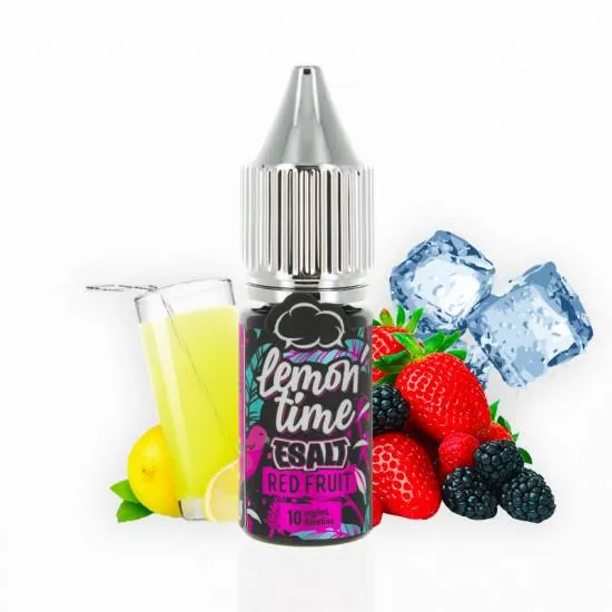 LEMON TIME RED FRUIT SEL DE NICOTINE 10ML ELIQUID FRANCE