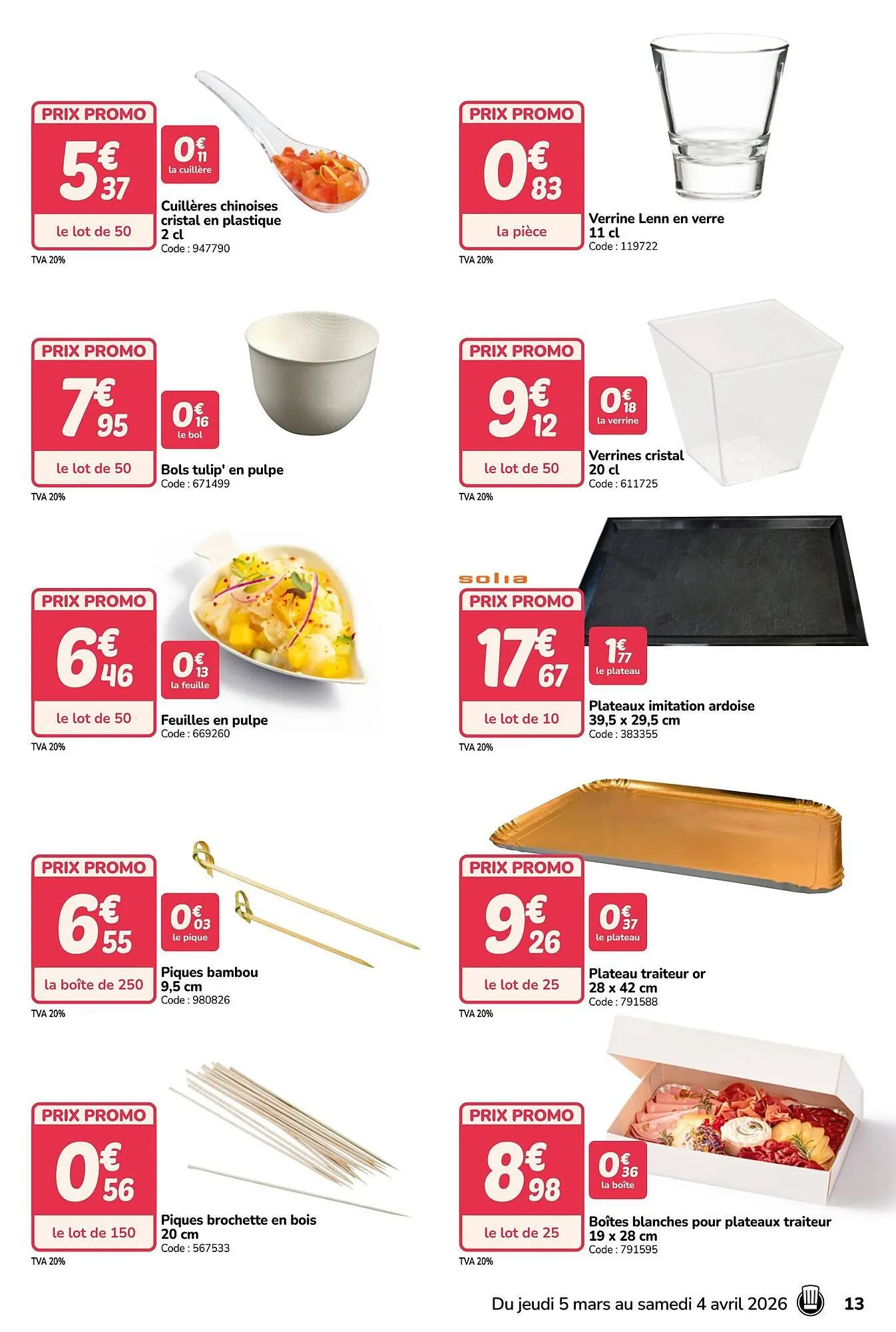 Catalogue Promocash du 2 mars au 4 avril 2026 - Catalogue page 13