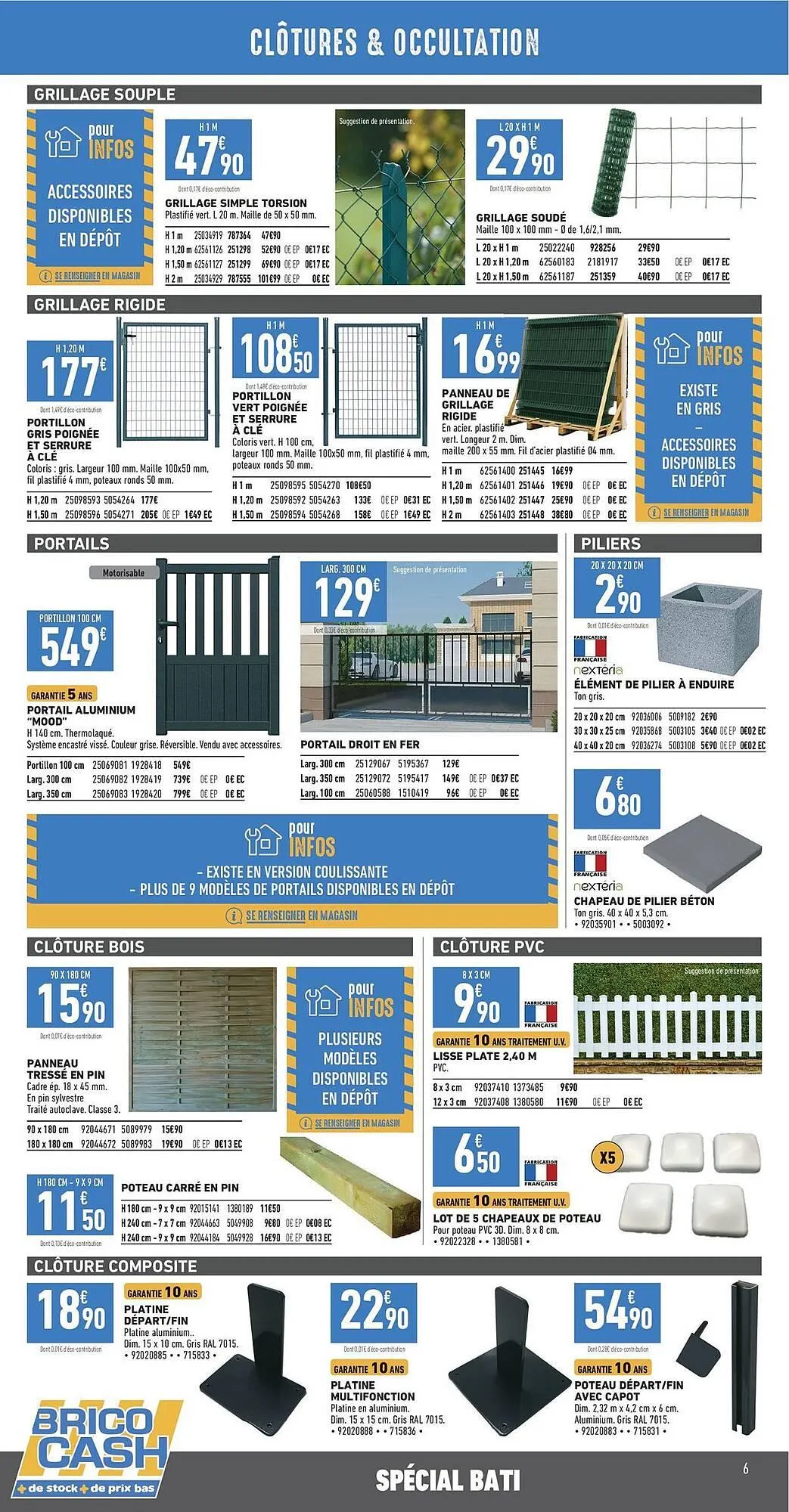 Catalogue Brico Cash du 10 juillet au 15 août 2026 - Catalogue page 6