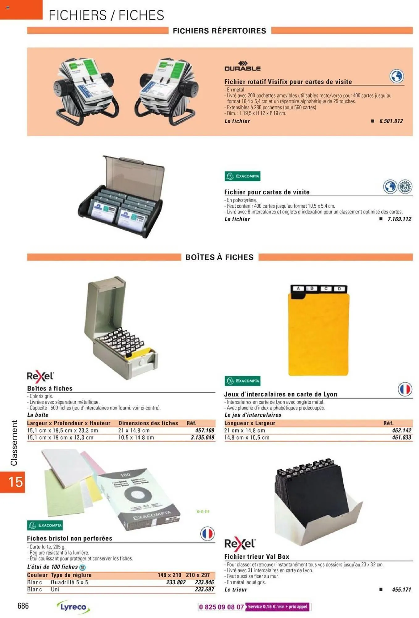 Catalogue Lyreco du 15 mai au 31 décembre 2023 - Catalogue page 686