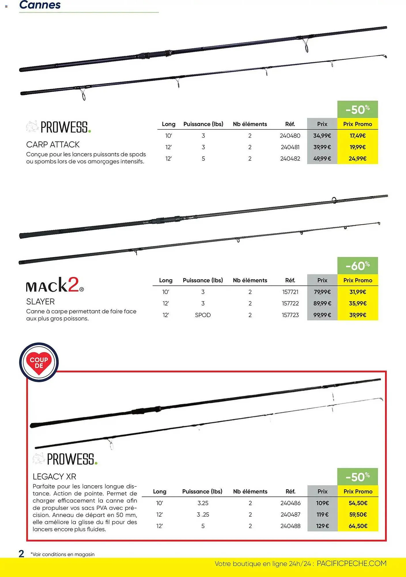 Catalogue Pacific Pêche du 18 mars au 27 avril 2026 - Catalogue page 2