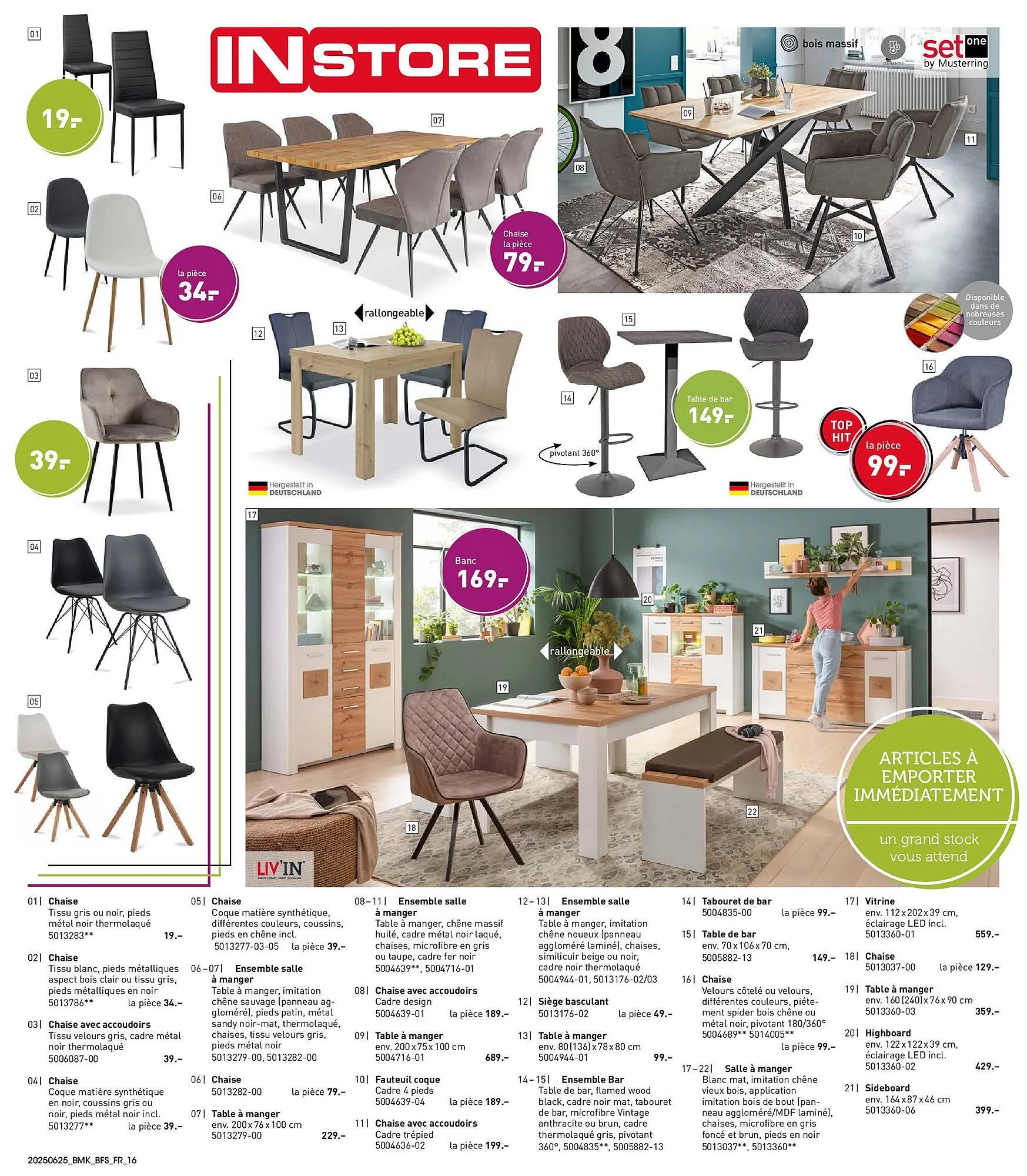 Catalogue Möbel Martin du 24 juin au 15 juillet 2025 - Catalogue page 16