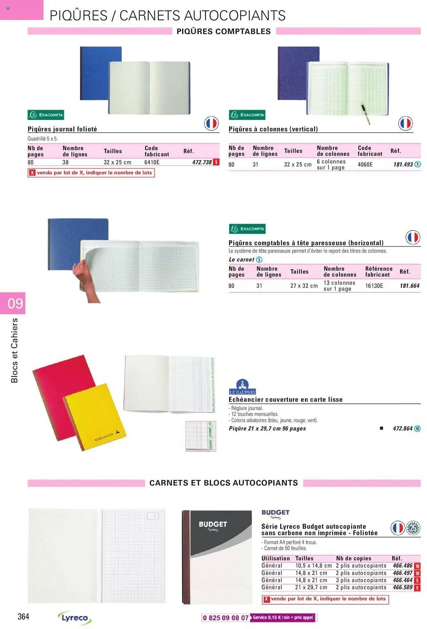 Catalogue Lyreco du 15 mai au 31 décembre 2023 - Catalogue page 364