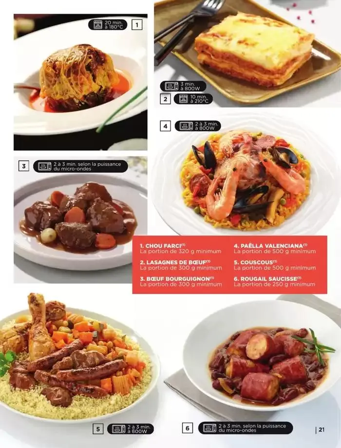 CARTE TRAITEUR PERMANENTE - MIXTE du 9 mai au 31 décembre 2025 - Catalogue page 21