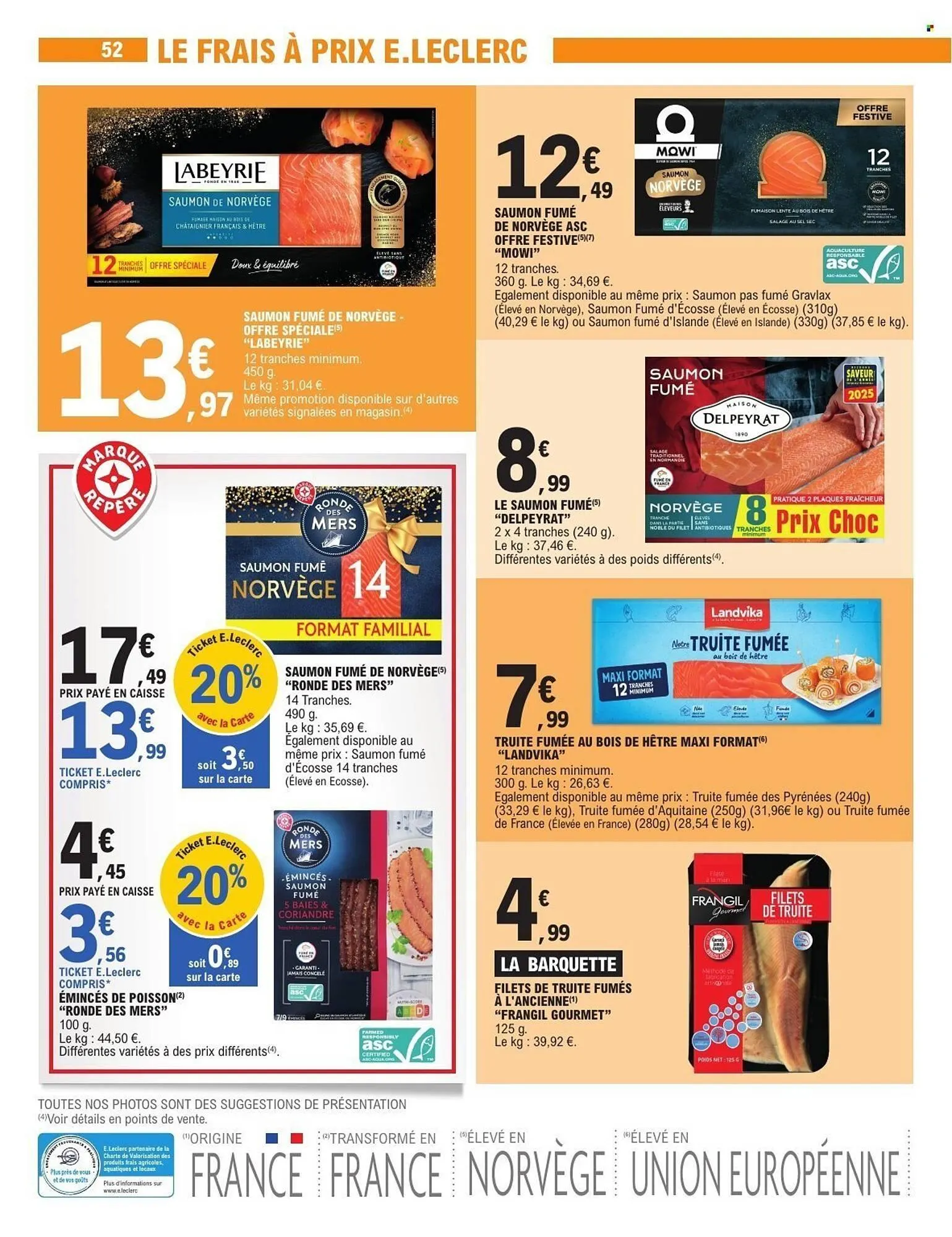 Catalogue E.Leclerc du 16 décembre au 27 décembre 2025 - Catalogue page 52