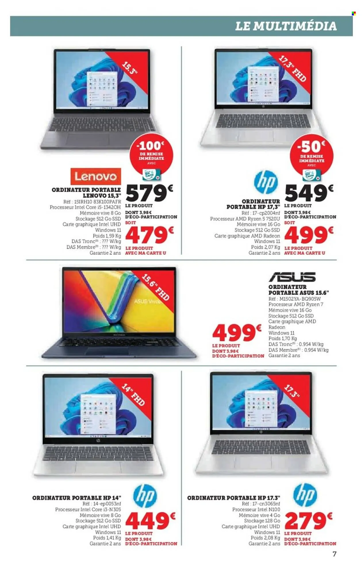 Catalogue Hyper U du 28 octobre au 9 novembre 2025 - Catalogue page 7