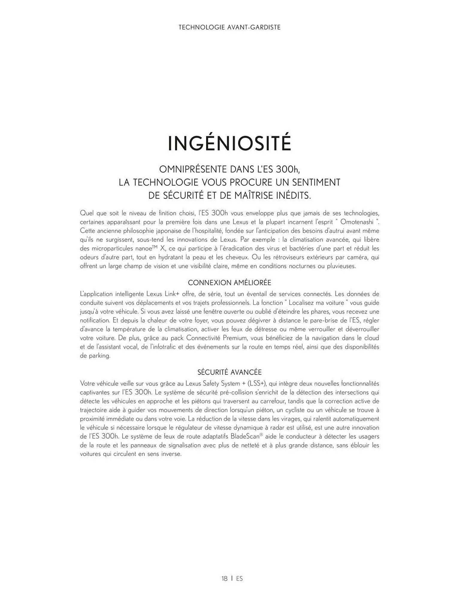 Catalogue Lexus du 27 mars au 27 mars 2026 - Catalogue page 18