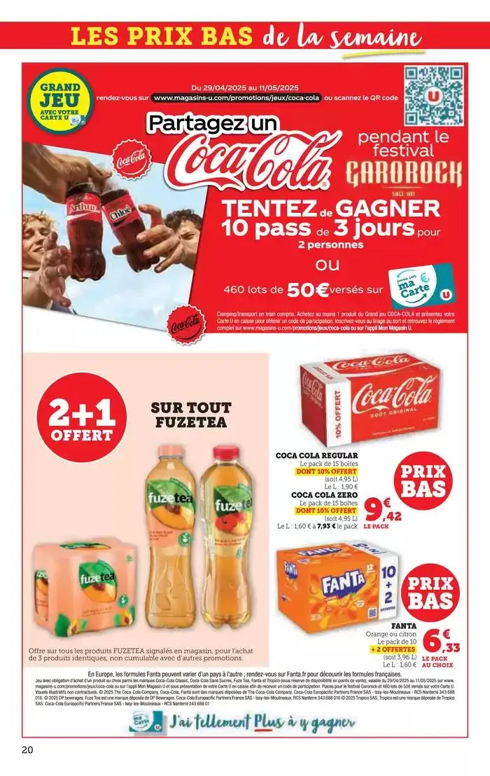 Catalogue SUPER U du 29 avril au 11 mai 2025 - Catalogue page 20