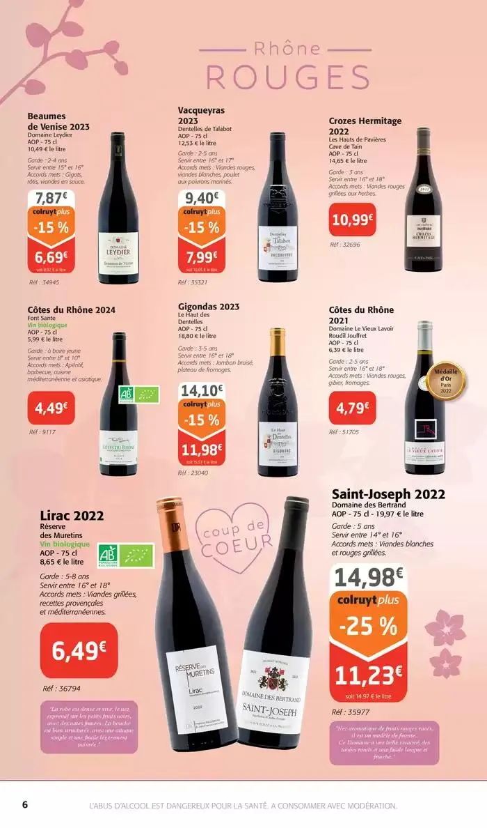 Foire aux vins de printemps du 7 avril au 20 avril 2025 - Catalogue page 6