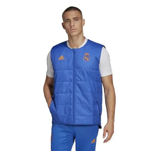 Real Madrid Reversible Gilet 2022 - Blue