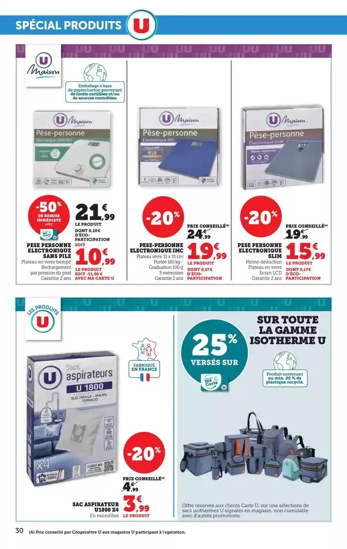 Catalogue Super U du 29 avril au 11 mai 2025 - Catalogue page 30