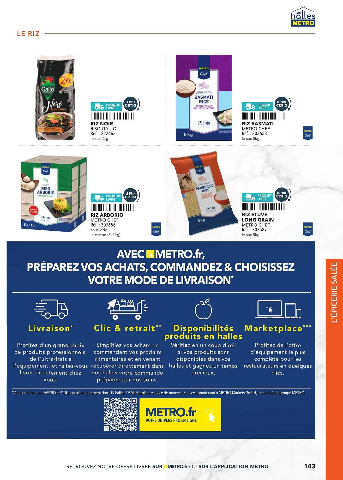 Catalogue METRO du 2 mars au 31 décembre 2025 - Catalogue page 143