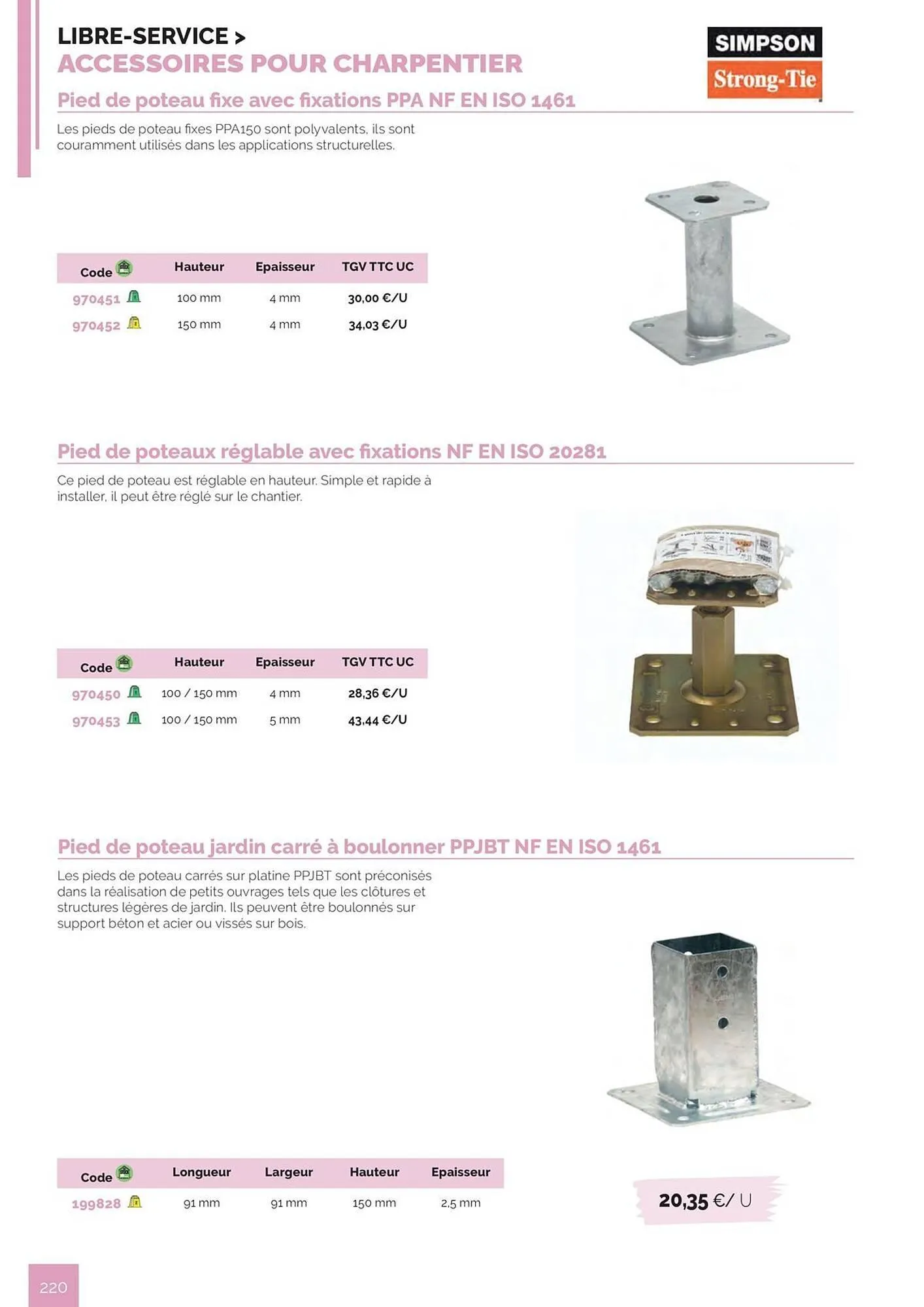 Catalogue Samse du 30 avril au 31 décembre 2026 - Catalogue page 220