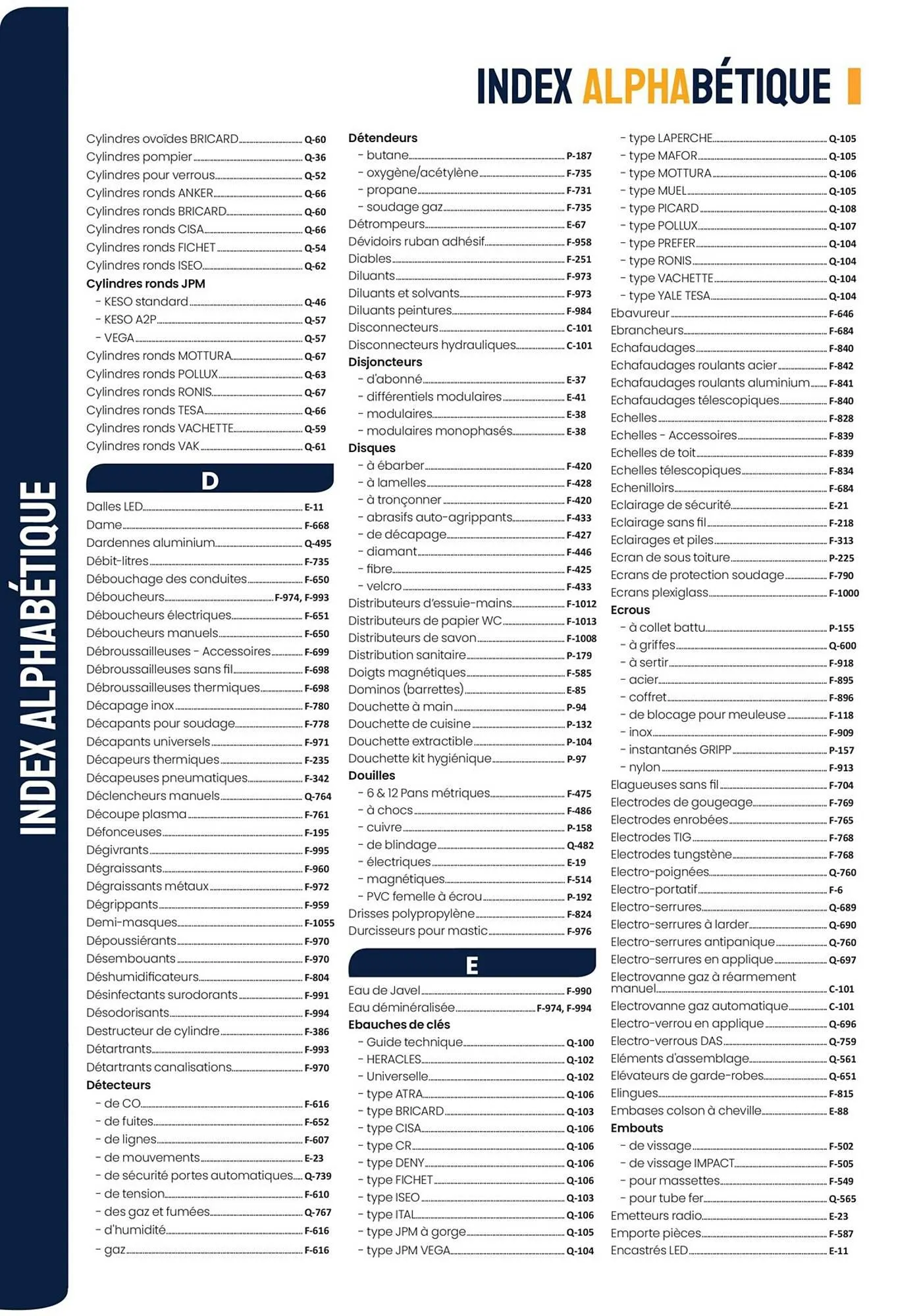 Catalogue Au Forum du Bâtiment du 4 mai au 30 septembre 2023 - Catalogue page 38